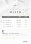 价格表