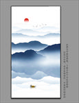 玄关山水画