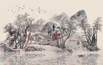 山水画