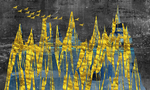 抽象油画