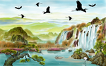 山水画