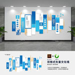 创意简约企业公司文化墙