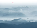 水墨山水画