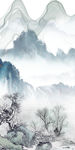 山水家装玄关画 TIF分层