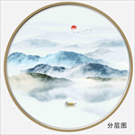 中国风山水画