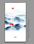 水墨壁画