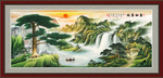 山水画国画山水画