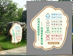垃圾分类公园地插牌