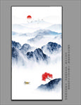 山水挂画