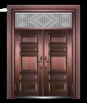 仿铜门