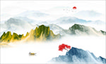 水墨背景