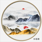 水墨山水图