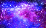 紫色星空