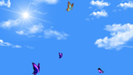 蓝天天空