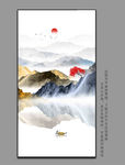 水墨挂画装饰画