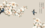 新中式花鸟工笔画