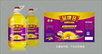 葵花籽油食用油包装设计
