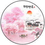 新中式印象江南装饰画