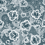 蕾丝花边 水彩画 花纹 边框