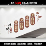 校园楼梯文化墙