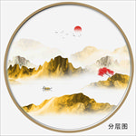金山 山水山水画