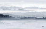 高清 新轻奢山水画 tif分层