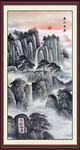 玄关山水画