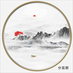 抽象山水画