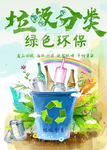 垃圾分类环保海报