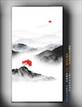 玄关山水画