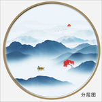 新中式禅意山水