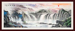 山水画国画山水画