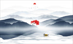 水墨山水画