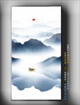 水墨挂画壁纸 墙纸壁画