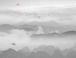 新中式山水画