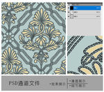 装饰花纹通道图片