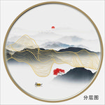 金线山水