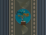 新中式电视背景墙 浮