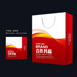 红色手提袋