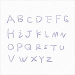 创意字母 英文字母 艺术字母