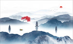 杭州西湖 水墨西湖 三潭印月