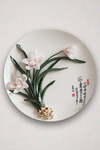 梅兰竹菊三联装饰画3