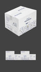 清新瑜伽健身牛皮纸盒包装展开图
