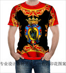 潮牌男装数码印花