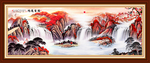 鸿运当头国画