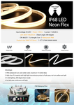 三面发光IP68霓虹灯带海报