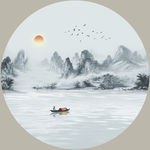 水墨山水