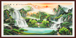 山水风景画