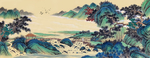 山水国画工笔画