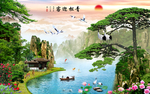 黄山迎客松